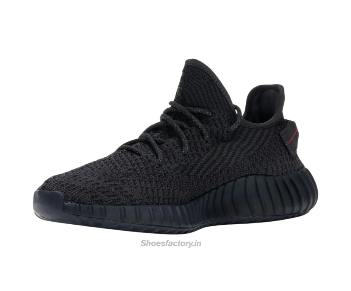 Yeezy Boost 350 Black Non Reflective | Adidas first copy shoes for men