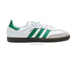 Adidas Samba White Green | Adidas first copy shoes for men