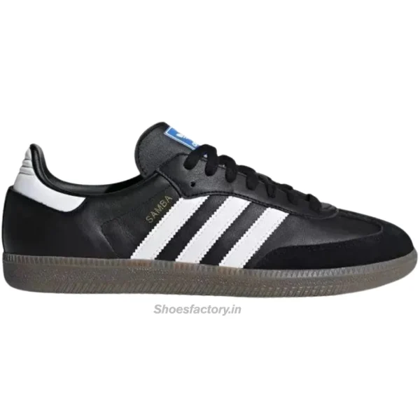 Adidas Samba Core Black Cloud White Gum | Adidas first copy shoes for men