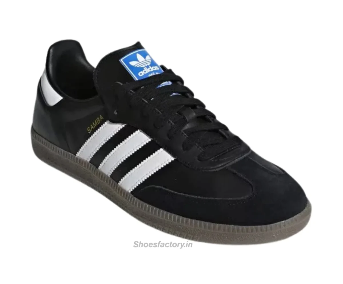 Adidas Samba Core Black Cloud White Gum | Adidas first copy shoes for men