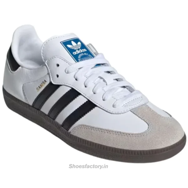 Adidas Samba Cloud White Core Black | Adidas first copy shoes for men