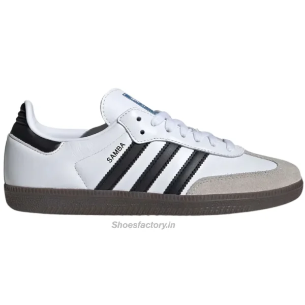 Adidas Samba Cloud White Core Black | Adidas first copy shoes for men