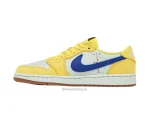 Nike Air Jordan 1 Retro Low Og Sp Travis Scott Canary - Nike First Copy Shoes