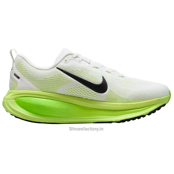 Nike Vomero 18 White Electric Green VoltBlack - Nike First Copy Shoes