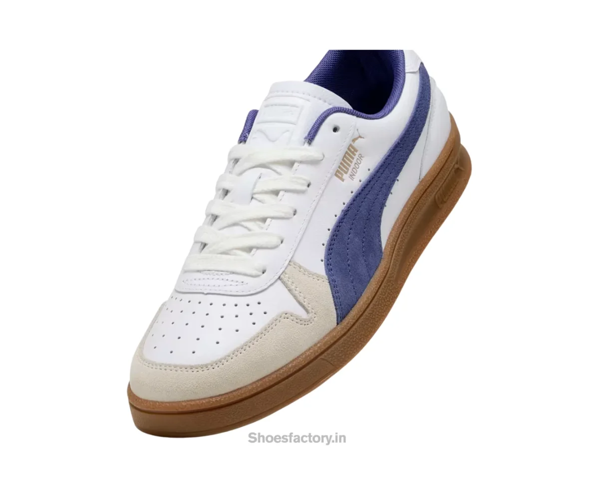 Puma Indoor Og White Blue Crystal Gum - Puma First Copy Shoes