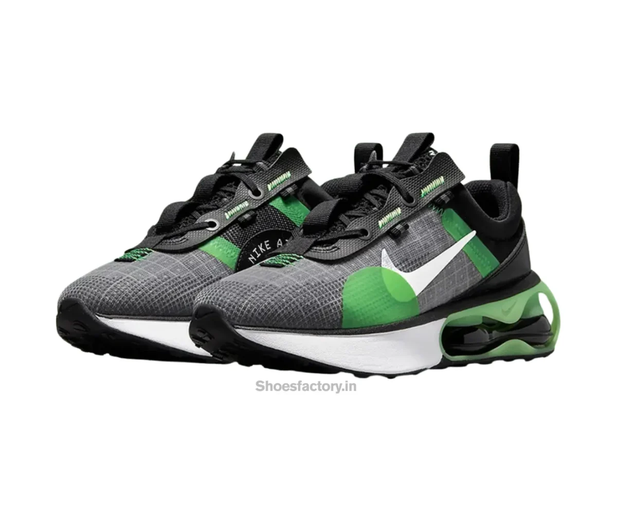 Nike Airmax 2021 Black Green - Nike First Copy Shoes