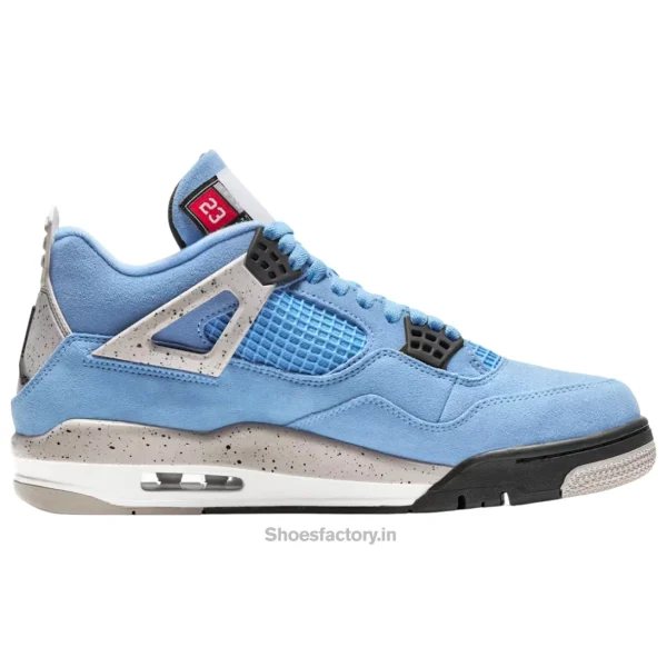 Air Jordan Retro 4 University Blue - Jordan First Copy Shoes