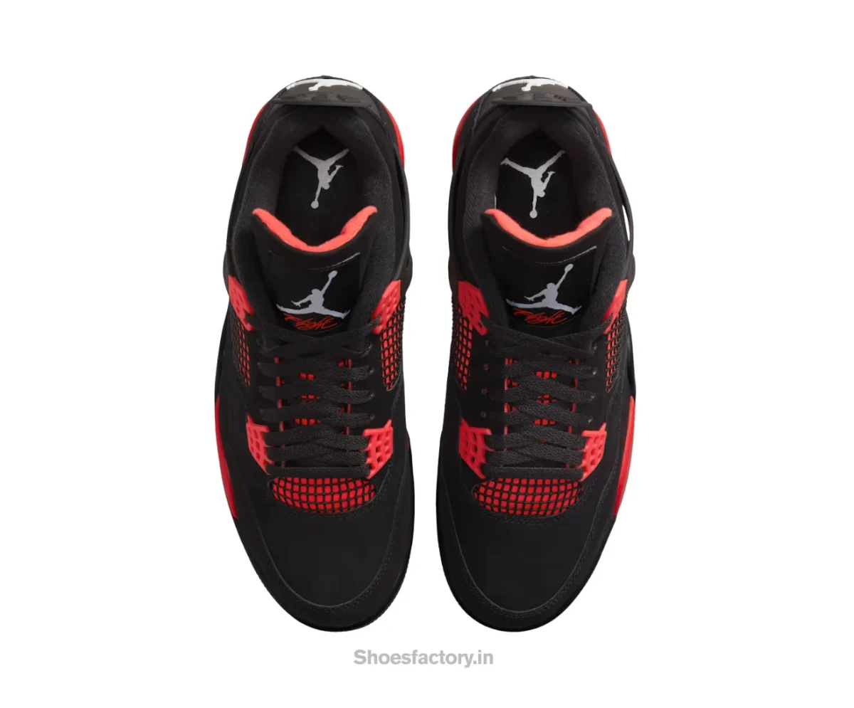 Air Jordan Retro 4 Thunder Red - Joran First Copy Shoes