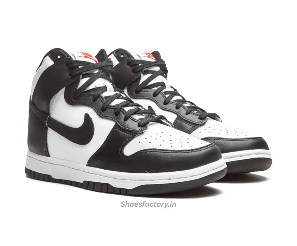 Nike Dunk High Panda Black White - Nike First Copy Shoes