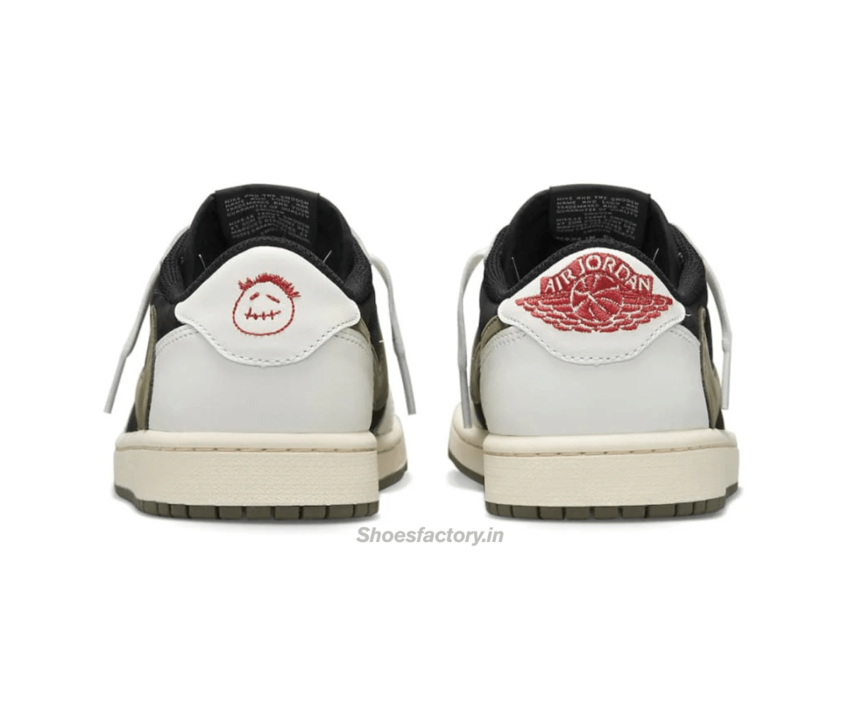 Nike Air Jordan 1 Low x Travis Scott Olive - Nike First Copy Shoes