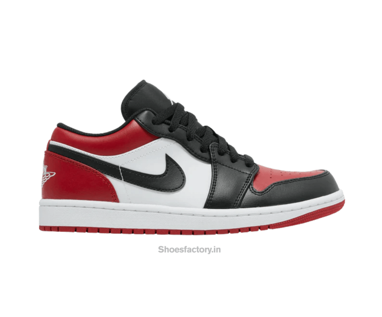 Nike Air Jordan 1 Low Bred Toe – Nike First Copy Shoes