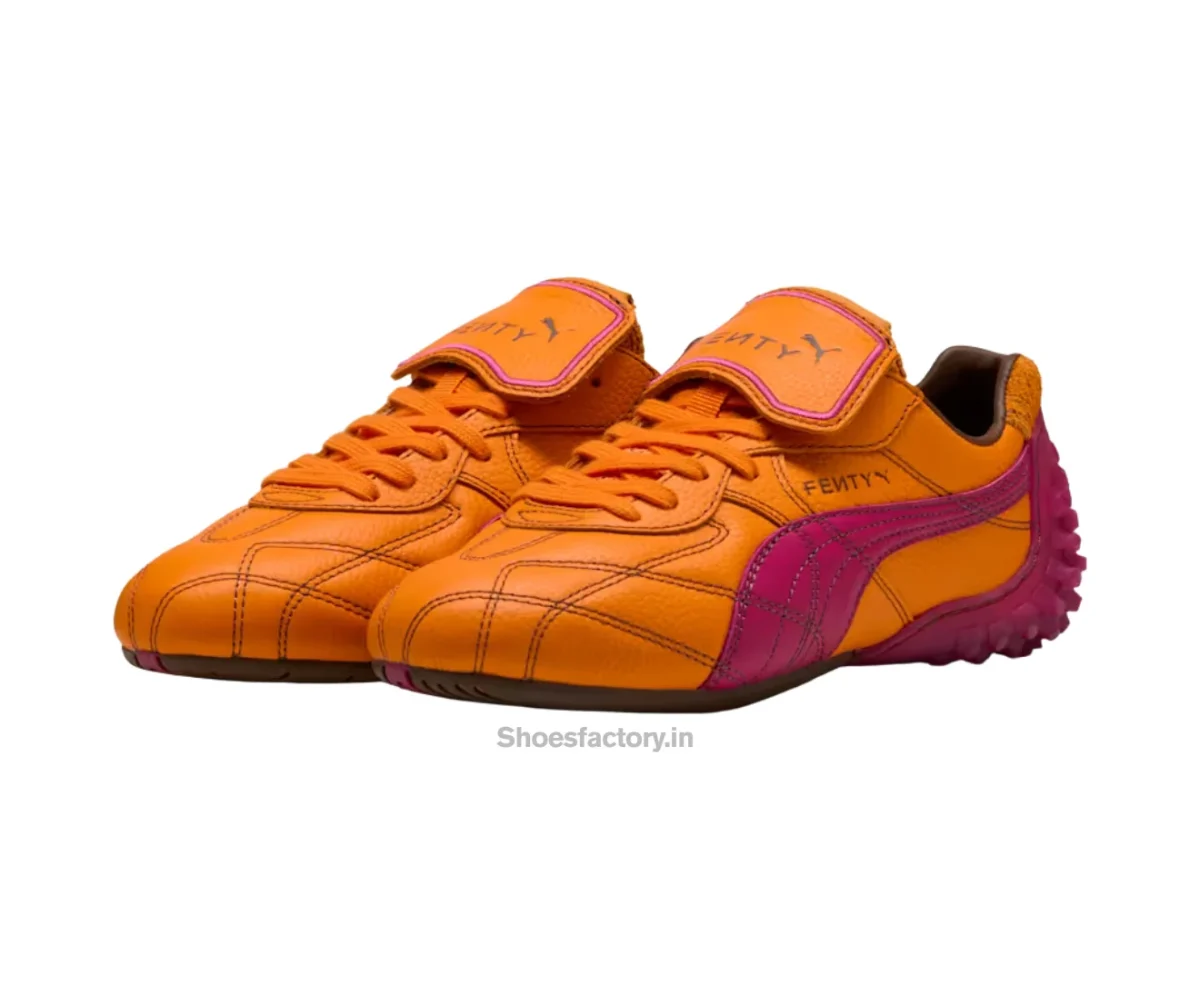 Fenty x Puma Avanti ls Stiched leather Orange - Puma First Copy Shoes