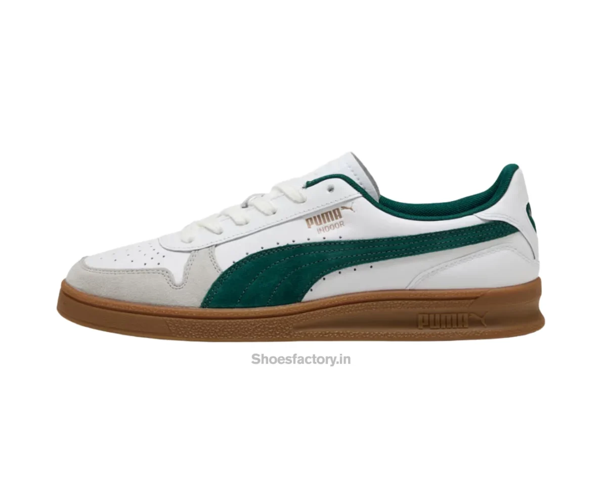 Puma Indoor Og White Dark Myrtle Gum - Puma First Copy Shoes