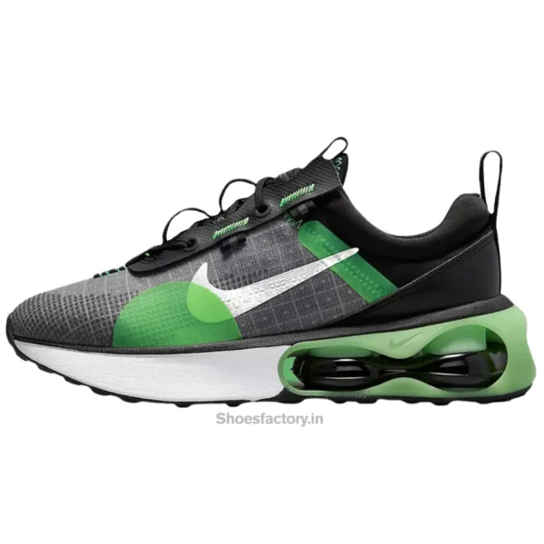Nike Airmax 2021 Black Green - Nike First Copy Shoes