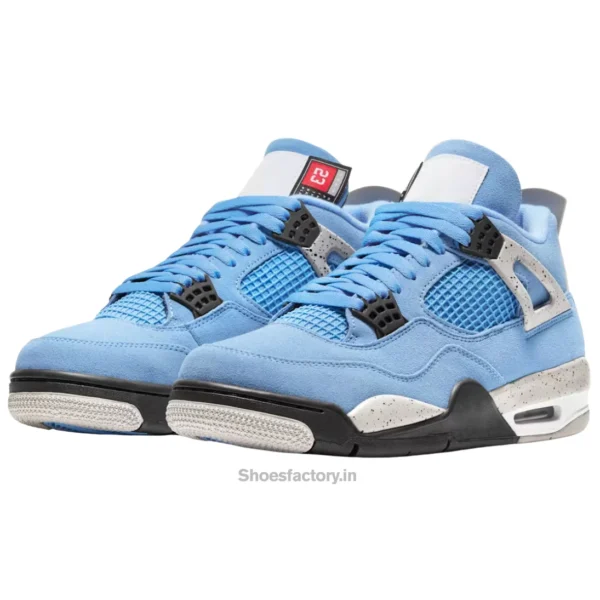 Air Jordan Retro 4 University Blue - Jordan First Copy Shoes