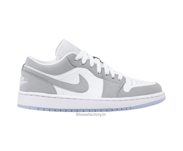 Nike Air Jordan Retro 1 low Wolf Grey - Nike First Copy Shoes