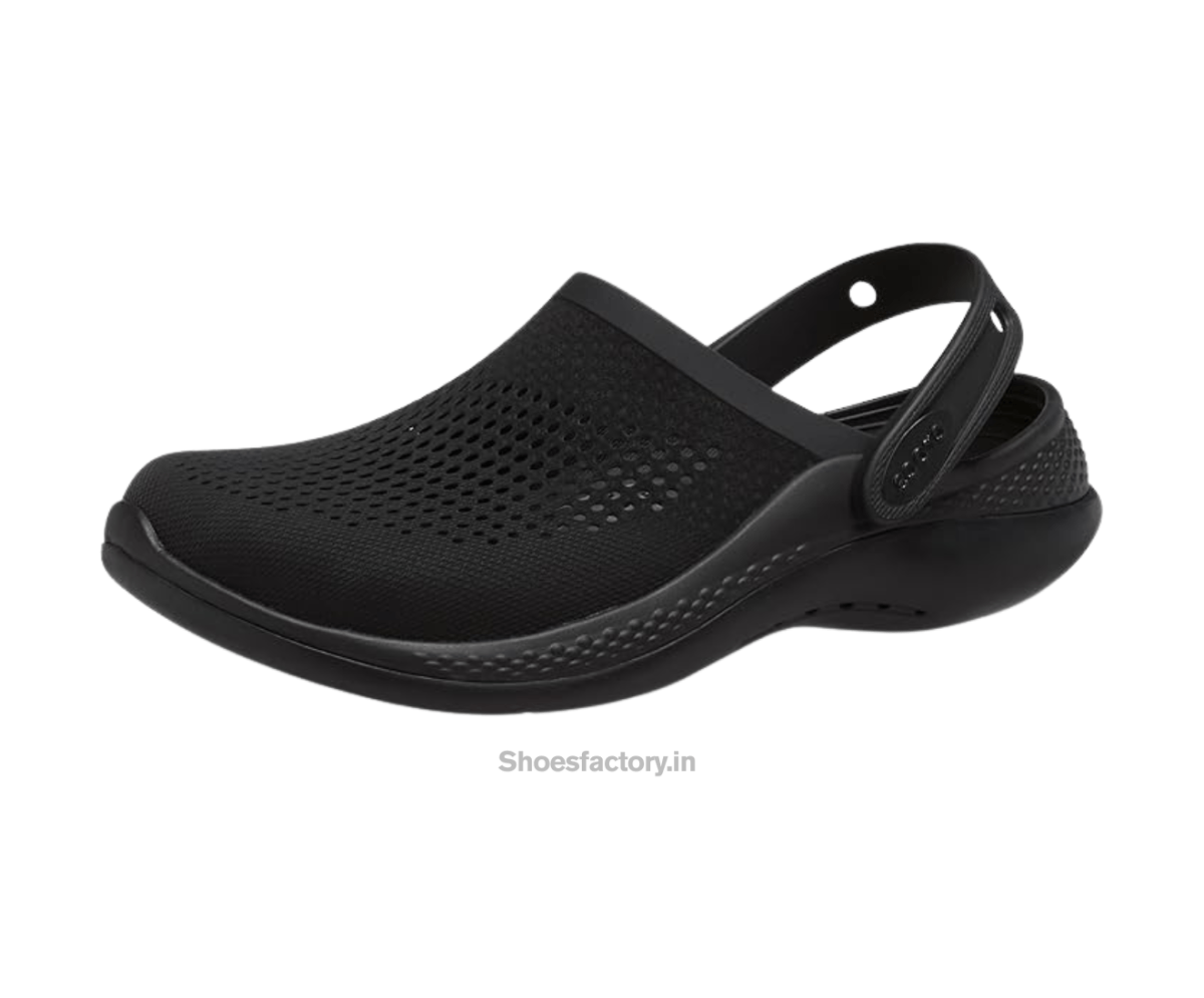 Crocs Literide 360 Full Black - First Copy Crocs