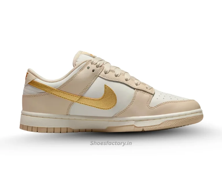 Nike Dunk Low Phantom Metallic Gold - Nike First Copy Shoes