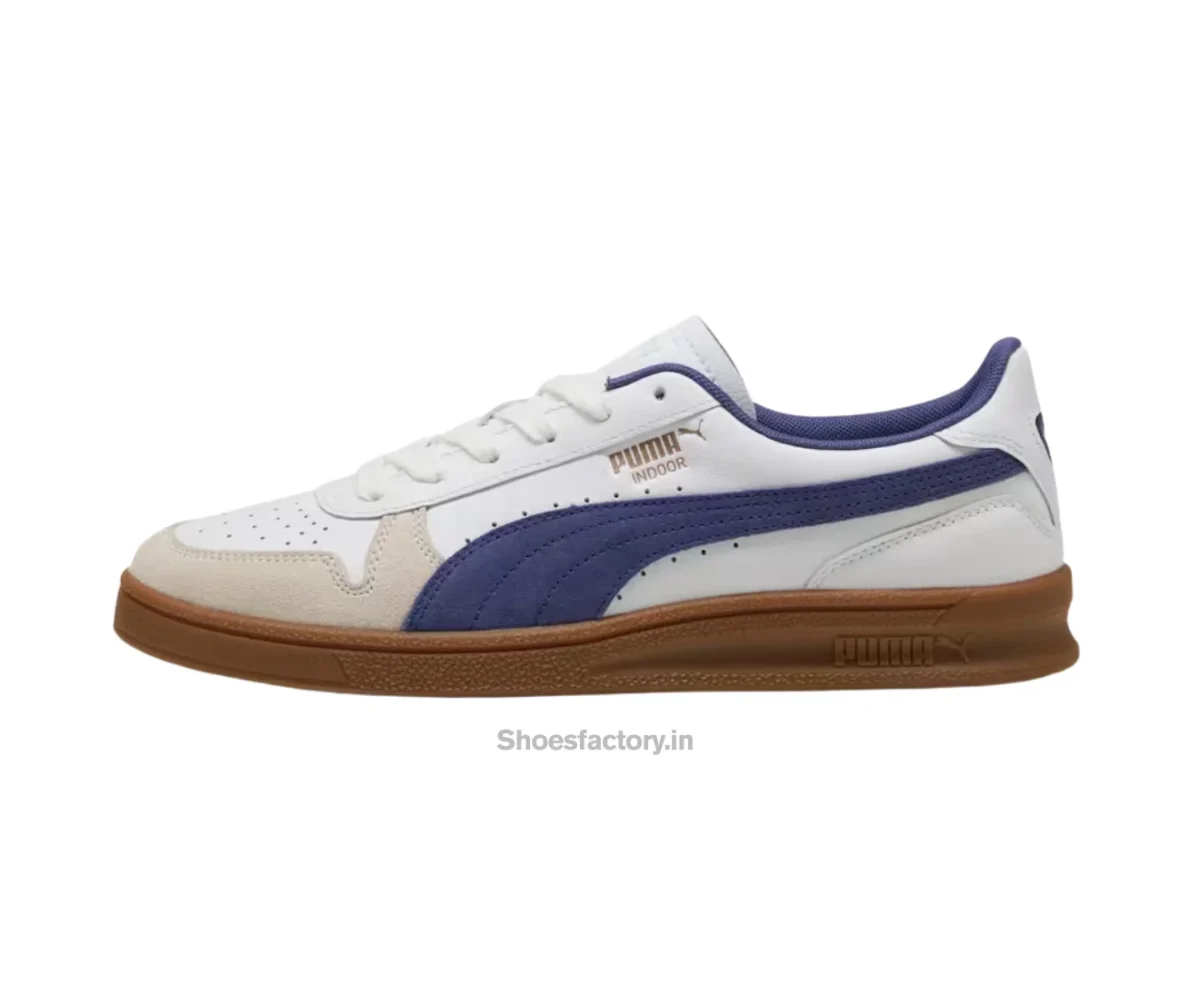 Puma Indoor Og White Blue Crystal Gum - Puma First Copy Shoes
