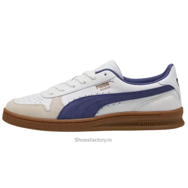 Puma Indoor Og White Blue Crystal Gum - Puma First Copy Shoes
