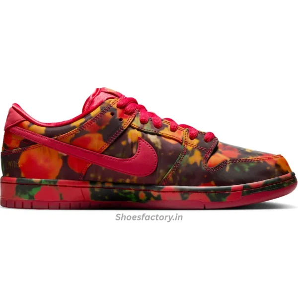 Nike SB Dunk Low Wizard of OZ Poppy Field - Nike First Copy Shoes