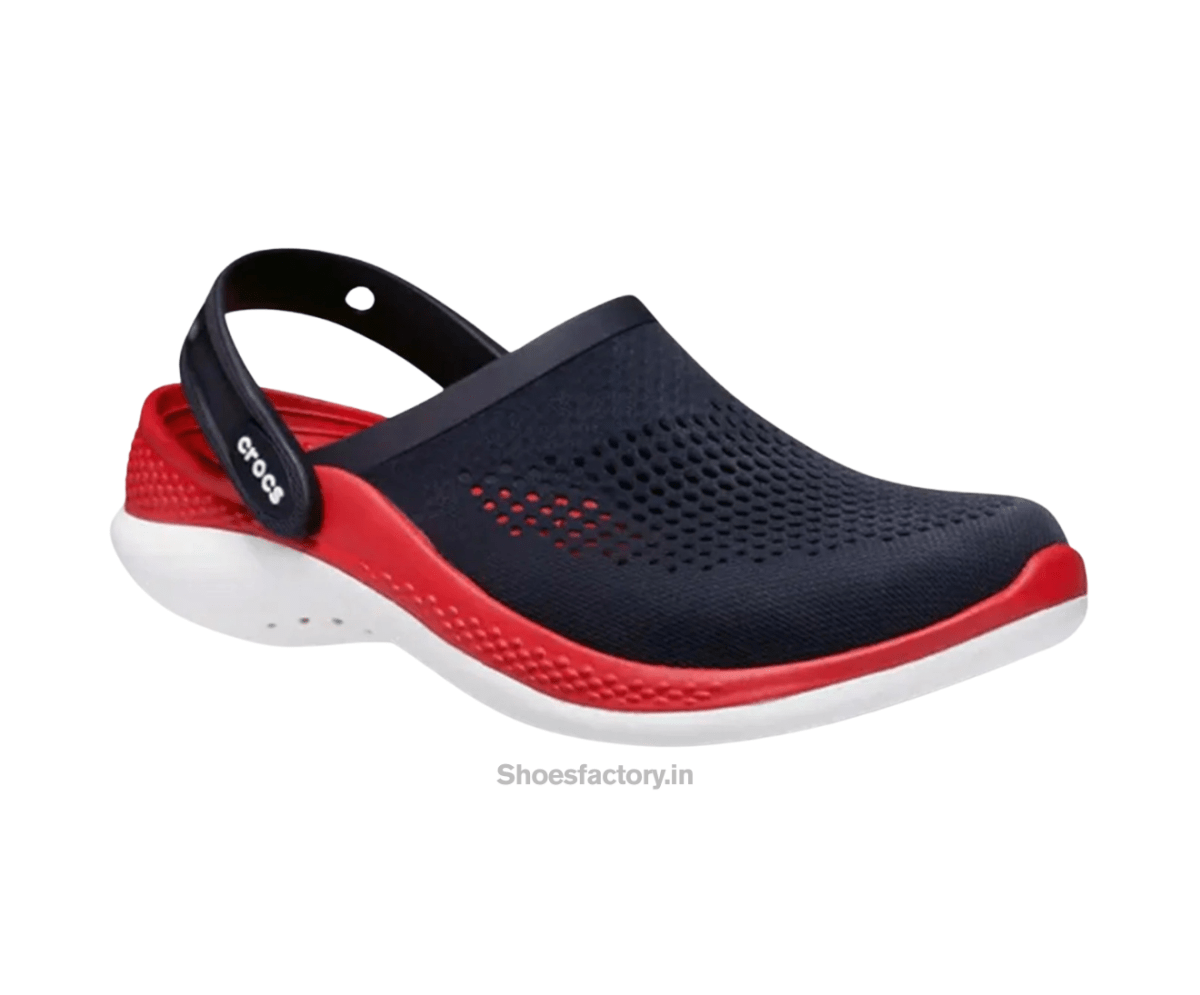 Crocs Literide 360 Black Red - First Copy Crocs
