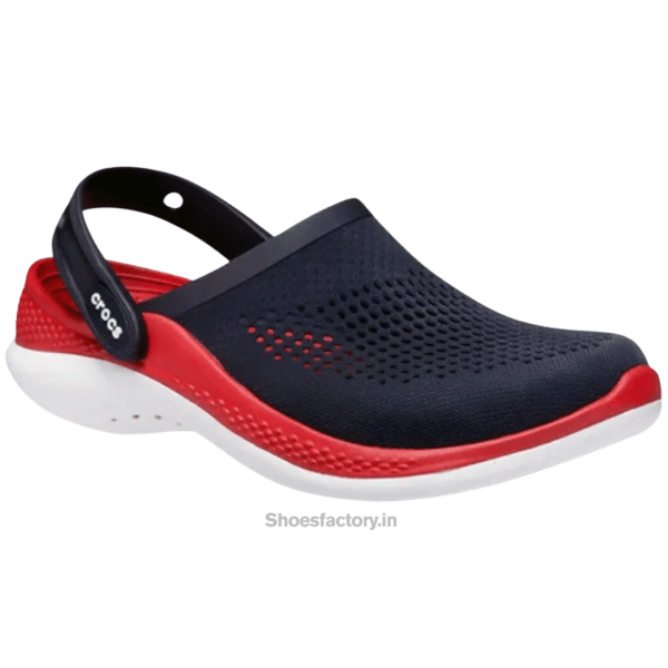 Crocs Literide 360 Black Red - First Copy Crocs