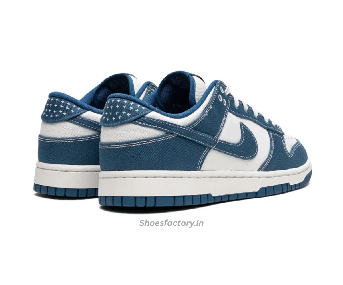 Nike Dunk Low Sashiko Industrial Blue - Nike First Copy Shoes
