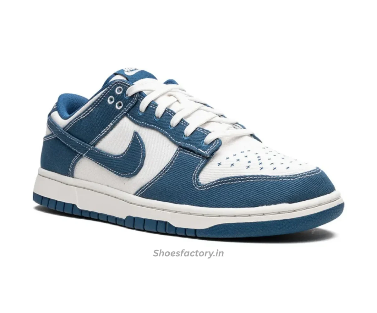 Nike Dunk Low Sashiko Industrial Blue - Nike First Copy Shoes