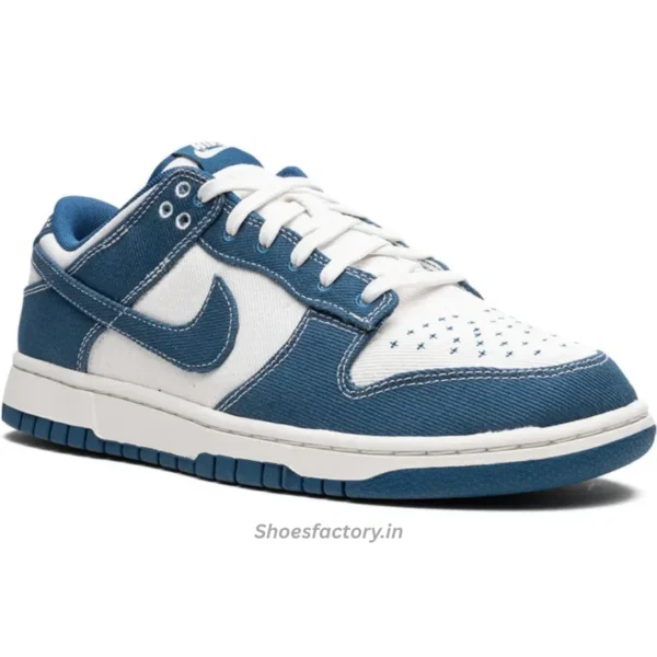 Nike Dunk Low Sashiko Industrial Blue - Nike First Copy Shoes