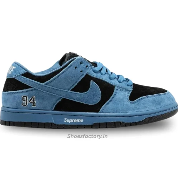 Nike SB Dunk Low Ocean Fog Supreme x - Nike First Copy Shoes