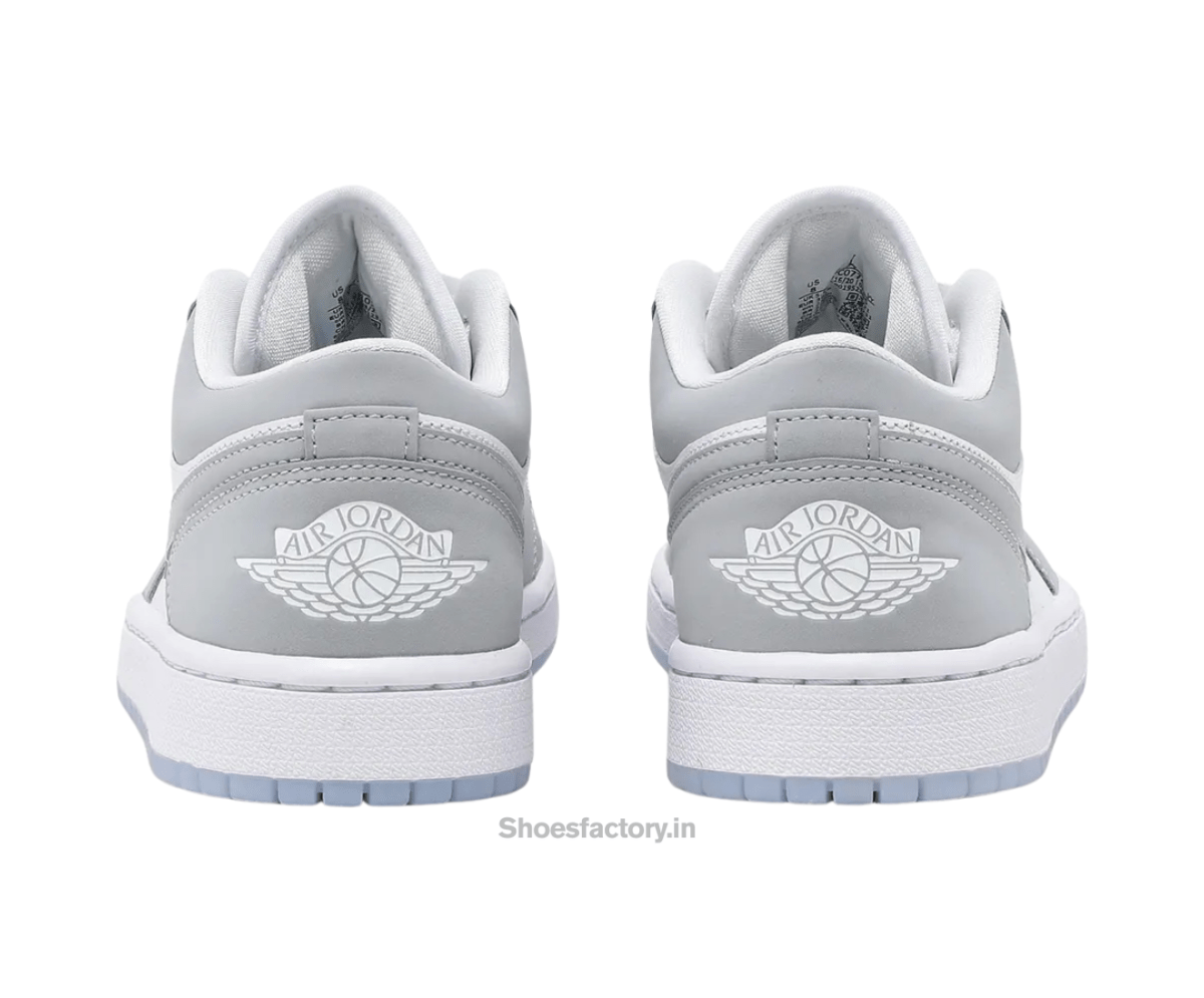 Nike Air Jordan Retro 1 low Wolf Grey - Nike First Copy Shoes
