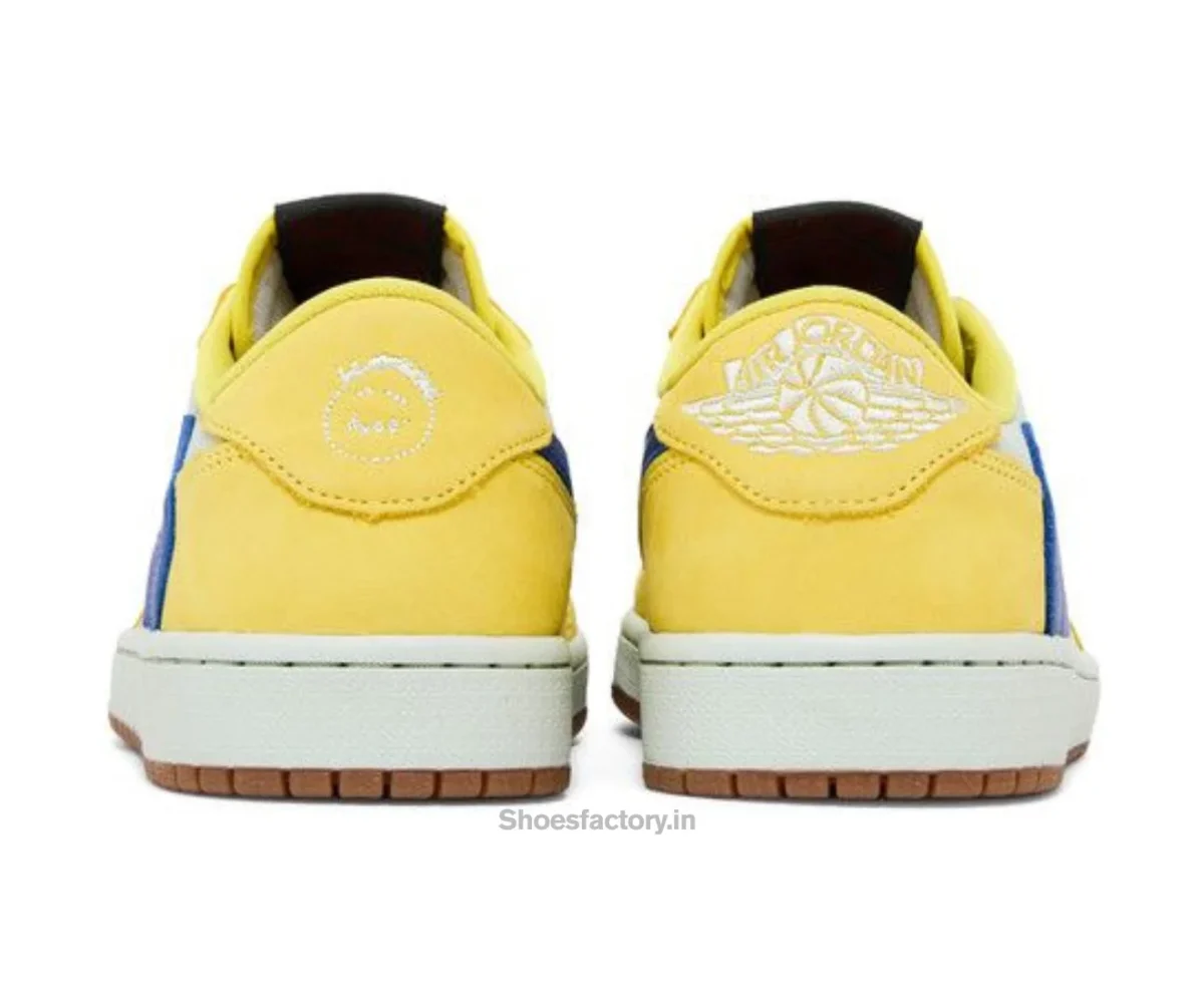 Nike Air Jordan 1 Retro Low Og Sp Travis Scott Canary - Nike First Copy Shoes