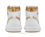 Nike air jordan retro 1 high Metallic Gold - Nike First Copy Shoes