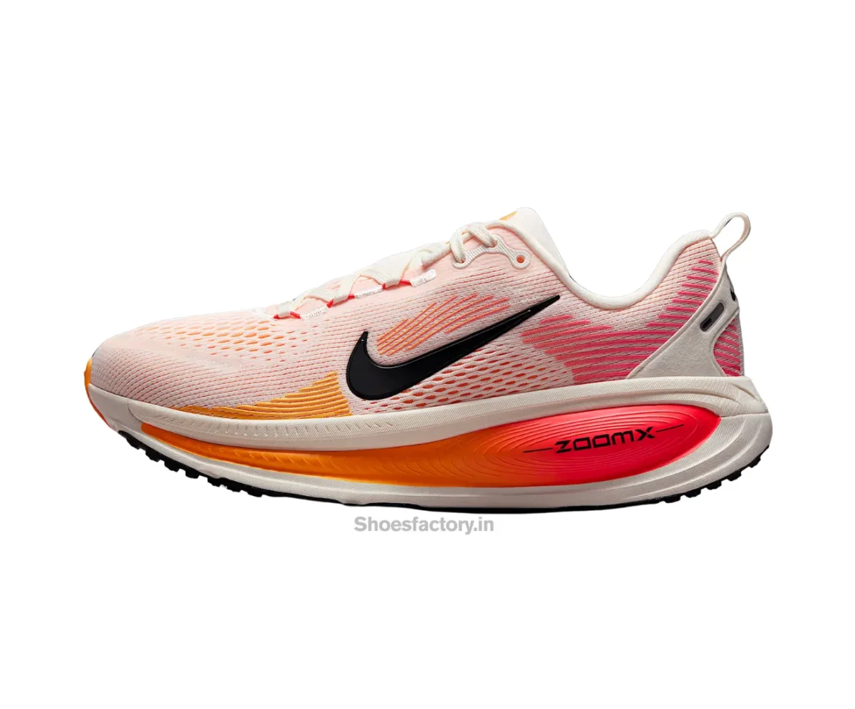 Nike Vomero 18 Sail Bright Crimson Laser Orange Black -Nike First Copy Shoes