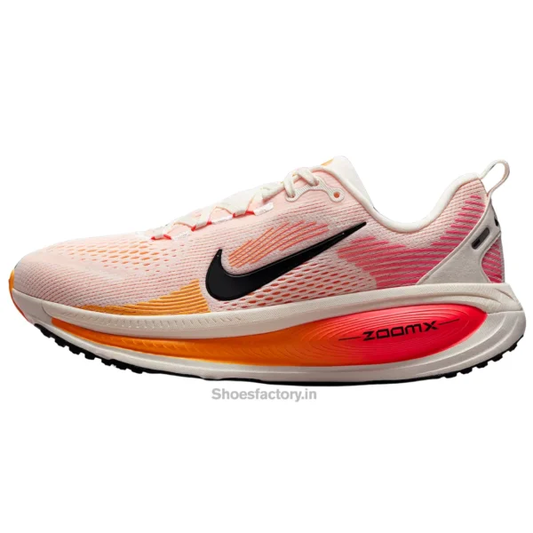 Nike Vomero 18 Sail Bright Crimson Laser Orange Black -Nike First Copy Shoes