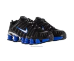 Nike Shox Tb Trainer Metallic Black Silver Blue - Nike First Copy Shoes