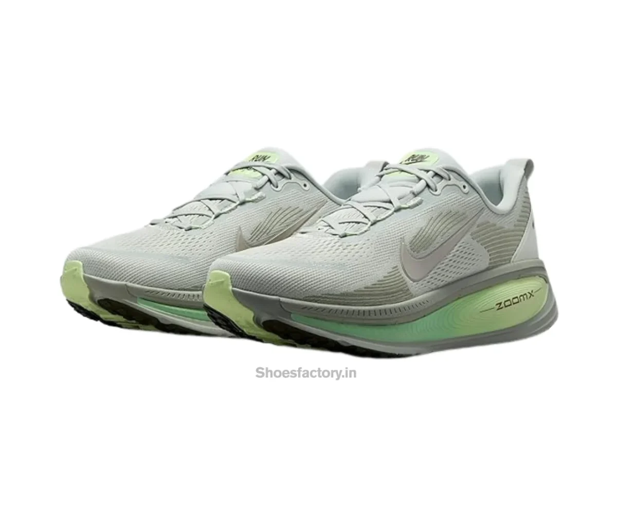 Nike Vomero 18 Mens Road Running Shoes Light Silver Barely - Nike First Copy Shoes