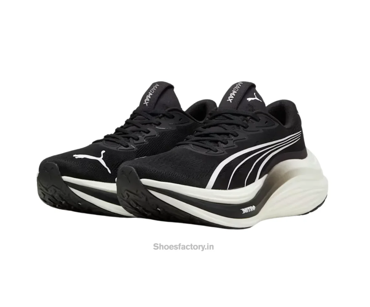 Puma Magmax X Nitro Black White - Puma First Copy Shoes