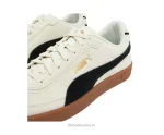 PUMA Club II in Stone & Black - Puma First Copy Shoes
