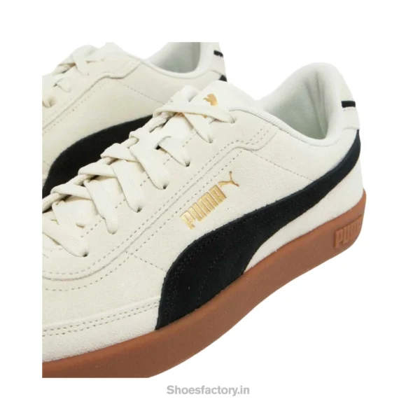 PUMA Club II in Stone & Black - Puma First Copy Shoes