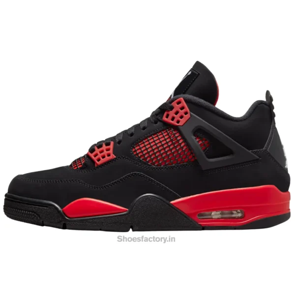 Air Jordan Retro 4 Thunder Red - Joran First Copy Shoes