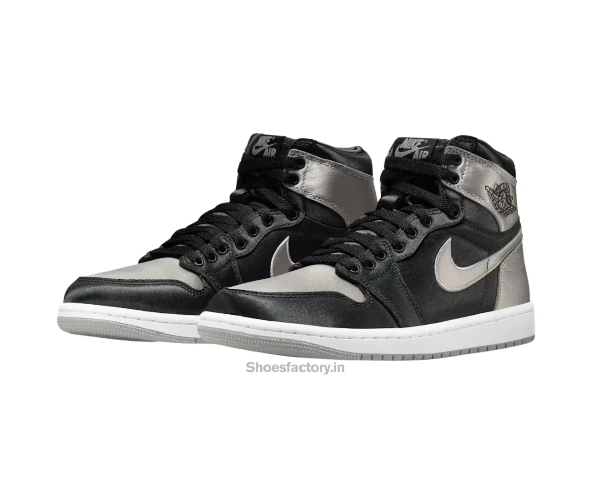 Nike Air Jordan Retro 1 Satin Shadow - Nike First Copy Shoes