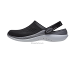 Crocs Literide 360 Full Black Grey - First Copy Crocs