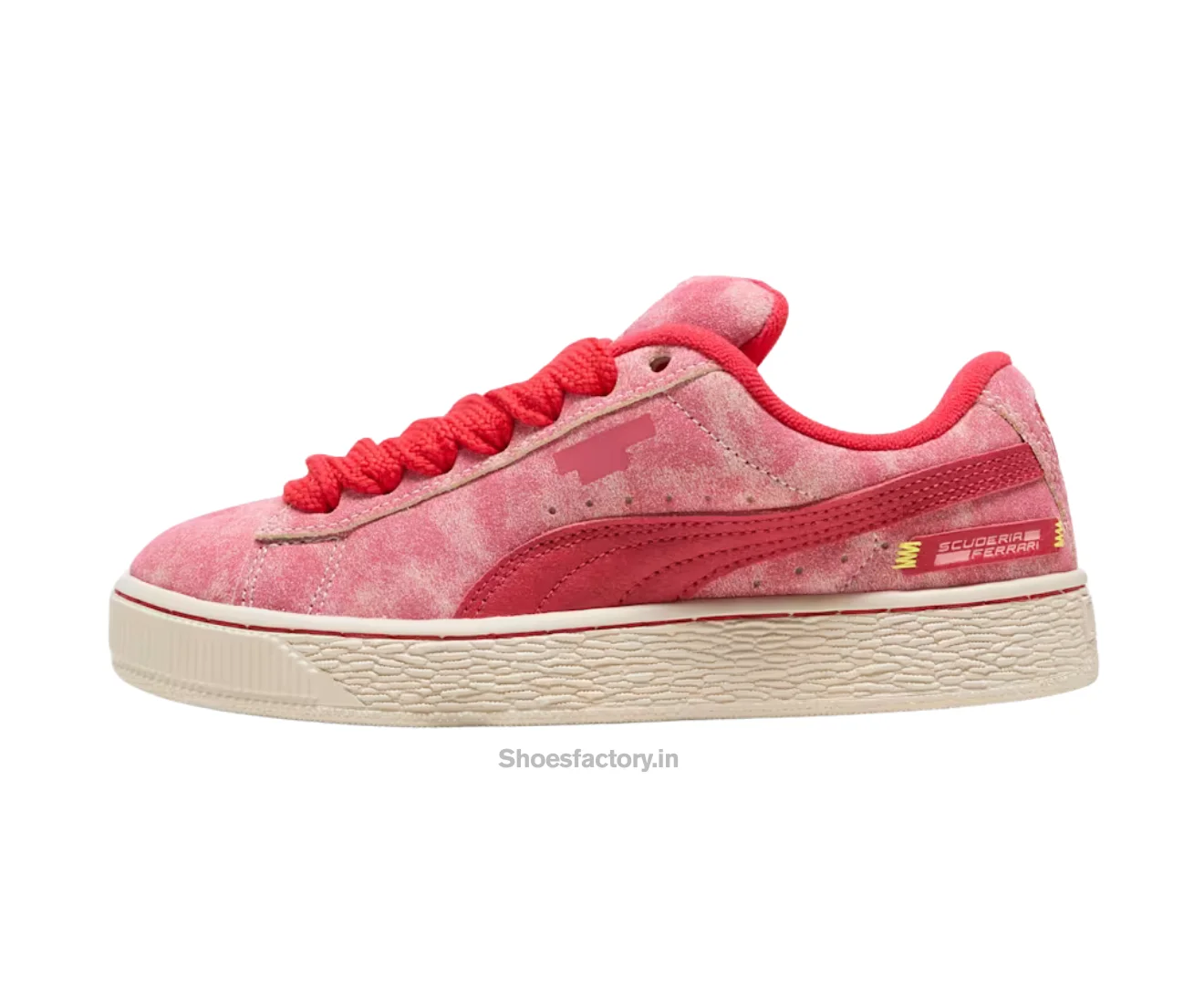 Puma Scuderia Ferrari Suede XL Desert Alpine Snow - Puma First Copy Shoes