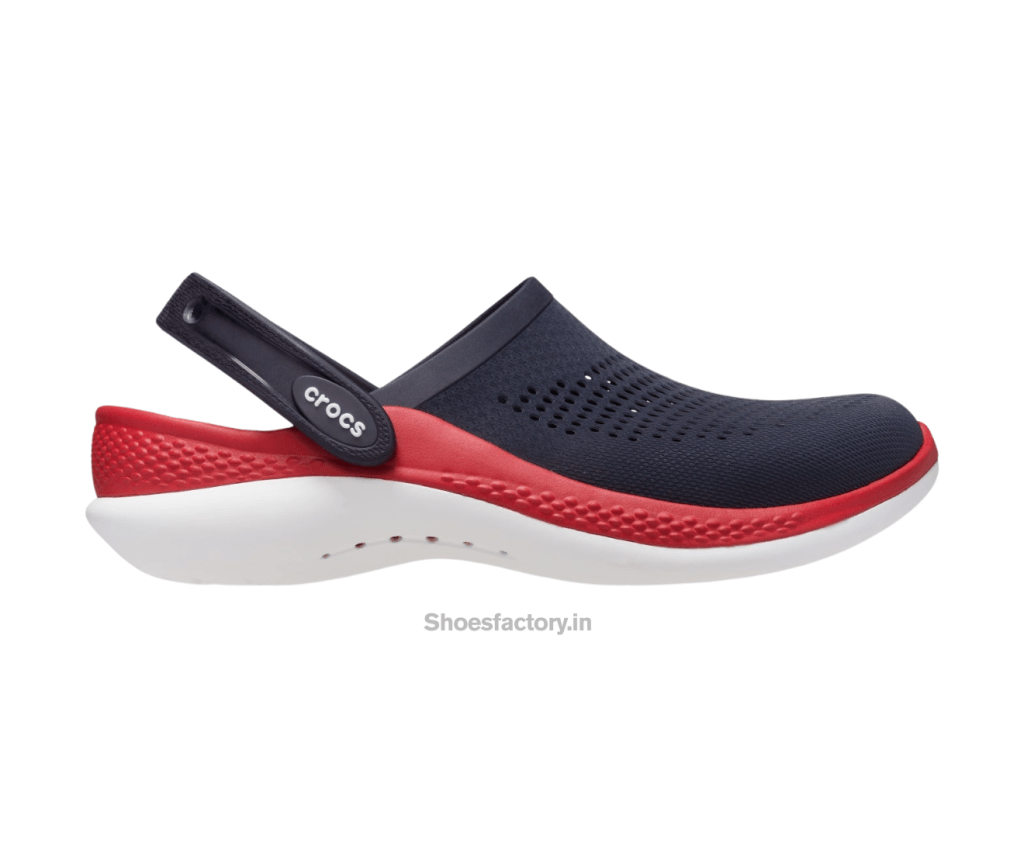 Crocs Literide 360 Black Red - First Copy Crocs