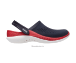 Crocs Literide 360 Black Red - First Copy Crocs