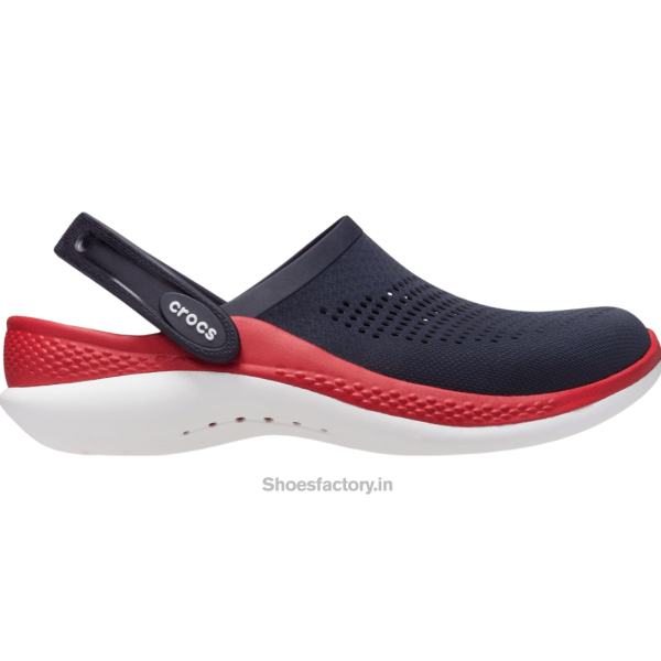 Crocs Literide 360 Black Red - First Copy Crocs