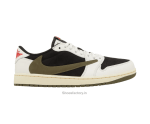 Nike Air Jordan 1 Low x Travis Scott Olive - Nike First Copy Shoes