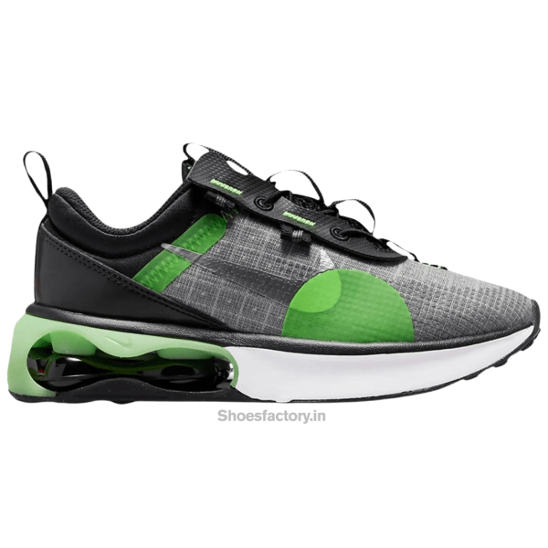 Nike Airmax 2021 Black Green - Nike First Copy Shoes